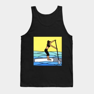 paddle girl Tank Top